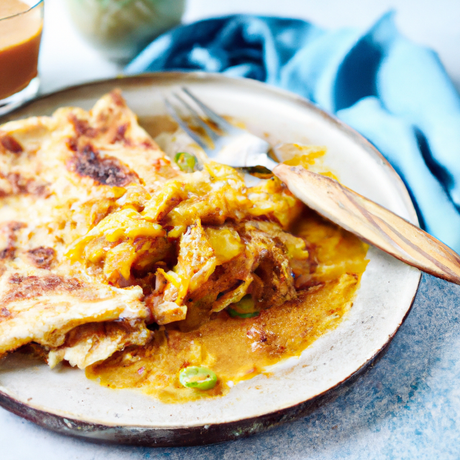 Roti Canai – Fladenbrot mit Dhal oder Curry - RamenHeaven