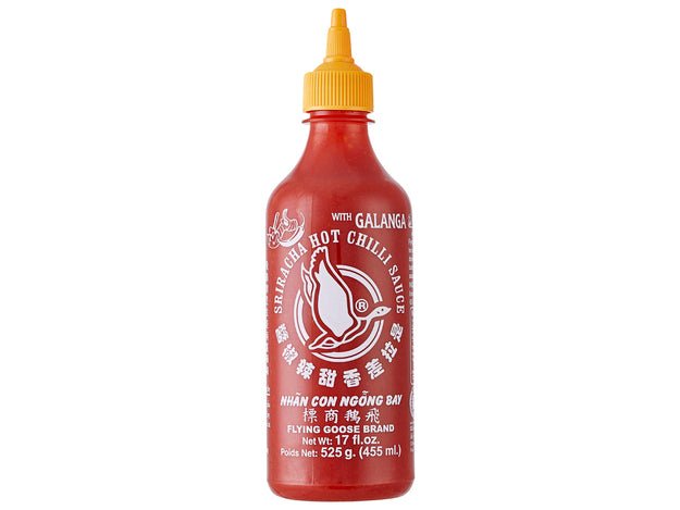 Flying Goose Sriracha Chilisauce mit Ingwer 455ml – RamenHeaven