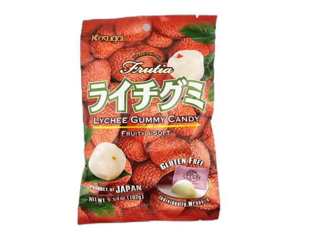 Kasugai Frutia Fruchtgummi Litschi 102g
