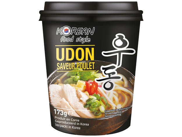 Korean Food Style Udon Hühnchen 173g