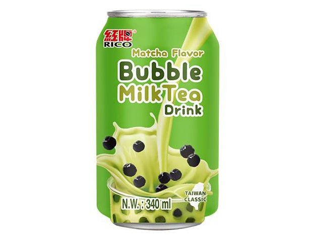 Rico Bubble Milk Tea Matcha 340ml
