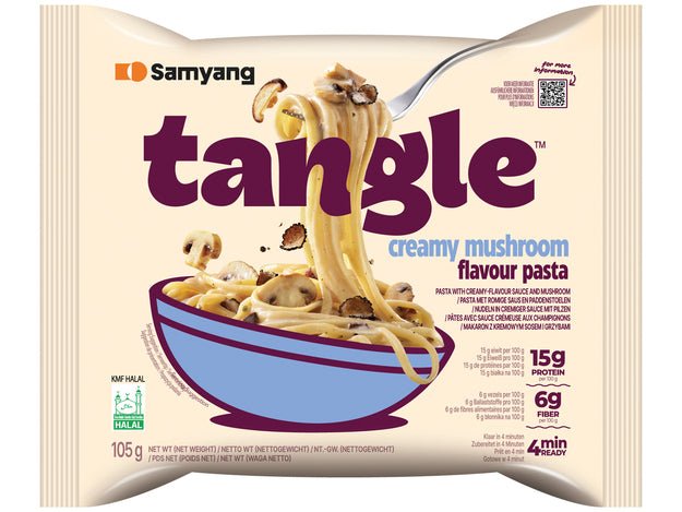 Samyang Tangle Nudeln in cremiger Pilzsauce 105g