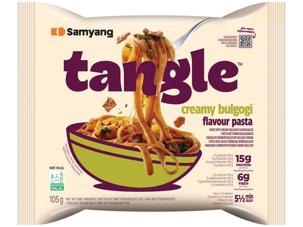 Samyang Tangle Pasta mit Creamy Buldogi 105g