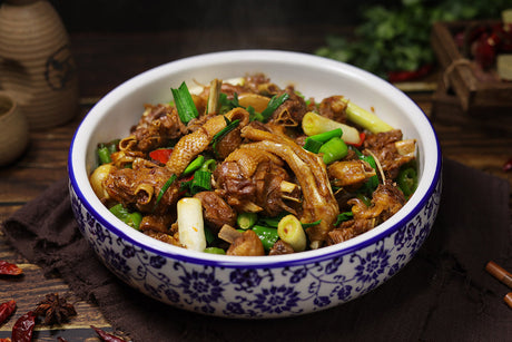 Chinesische Bierente Ente im Bier gebraten