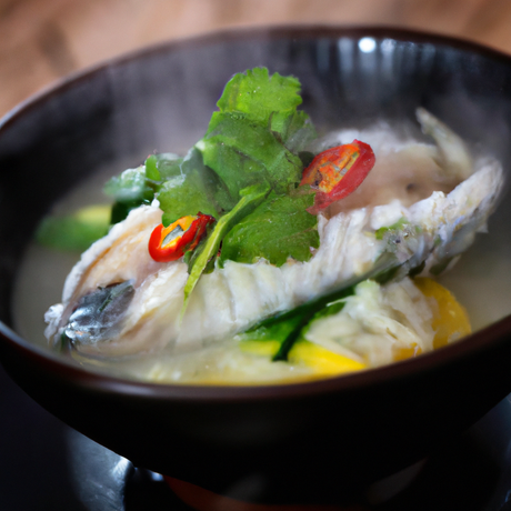 Zhen Zhu Yu Tang (珍珠鱼汤) – Perlenfischsuppe image