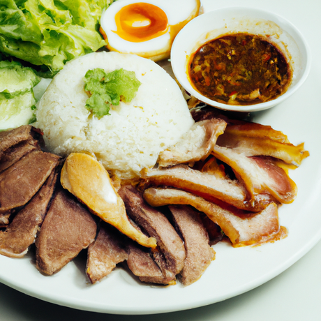 Khao Kha Moo (ข้าวขาหมู) – Geschmortes Schweinefleisch mit Reis image