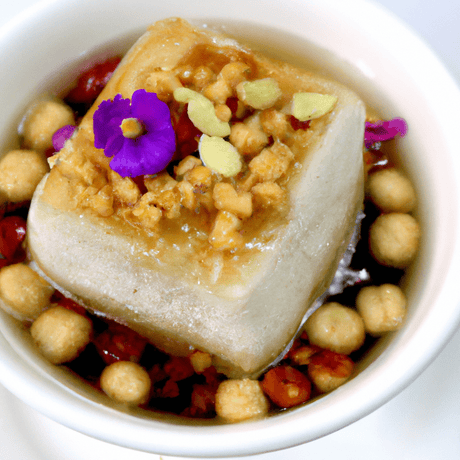 Báiyùn Dòu Huā (白雲豆花) – Tofu-Dessert mit weißen Bohnen - RamenHeaven