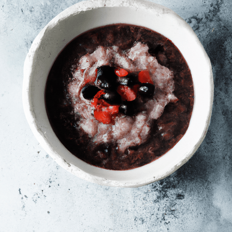 Bubur Ketan Hitam: Süßer Brei aus schwarzem Klebreis - RamenHeaven
