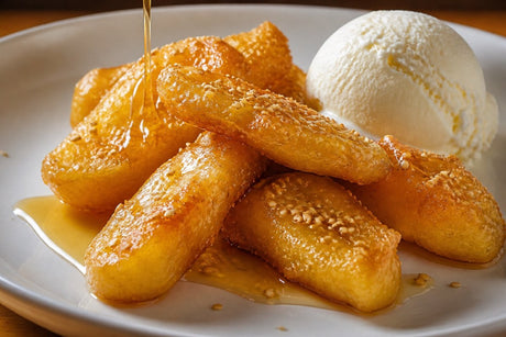 Gebackene Banane mit Honig wie beim Chinesen - RamenHeaven