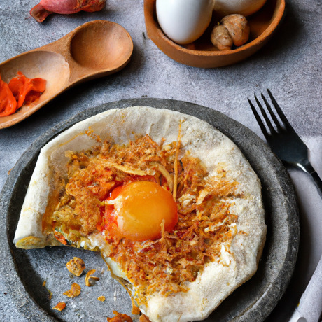 Kerak Telor: Klebreis-Omelett mit Kokos aus Jakarta - RamenHeaven
