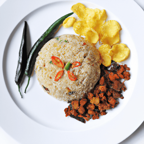 Nasi Ulam – Kräuterreis mit Kokosraspeln - RamenHeaven