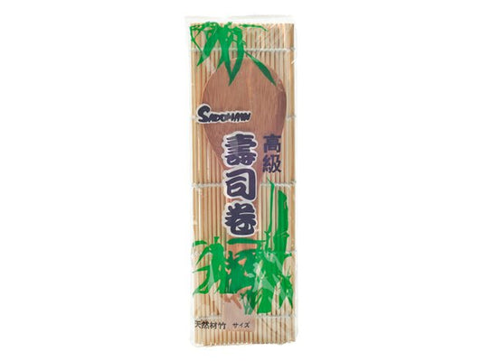 Bambus Sushimatte mit Löffel