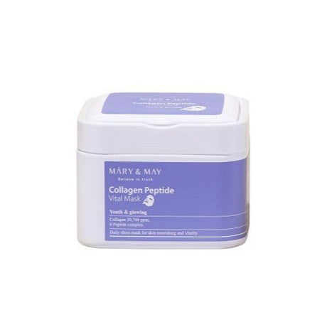 MARY&MAY Collagen Peptide Vital Mask 30pcs