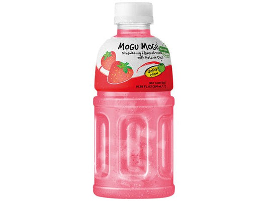 Mogu Mogu Erdbeer Getränk mit Nata de Coco 320ml